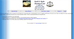 Desktop Screenshot of keithhyche.com